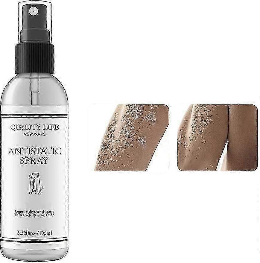 Sprays Antistatic, Static Schmatic for Clothing,Natural Static Cling Remover, Static Spray for Clothes, Anti-static Spray