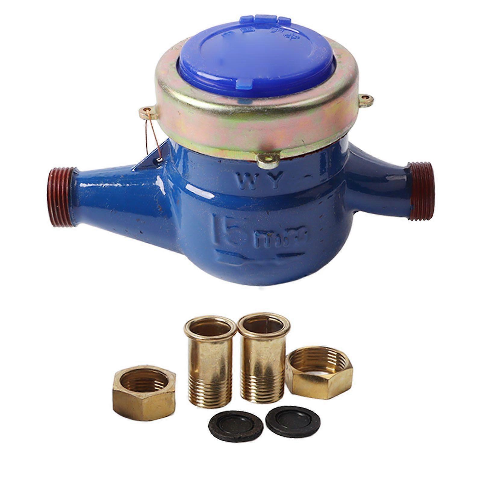 Högkvalitativ torr vattenmätare magnetisk överföring DN15 kallvattenmätare