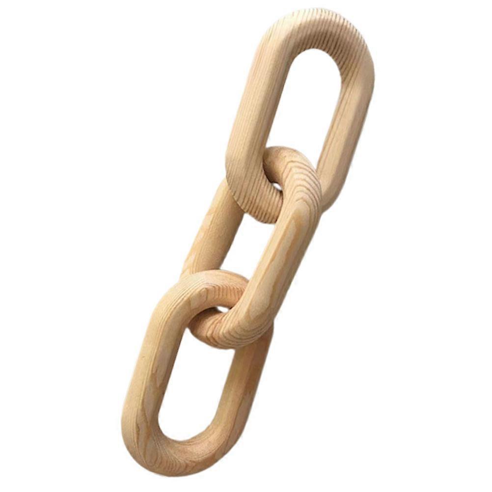 Rustic Appearance Wood Chain, Enhancing Living Spaces and Bookshelves