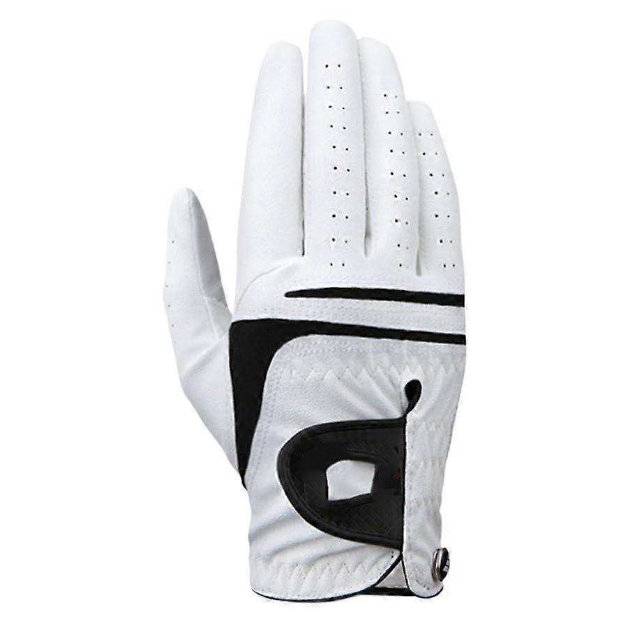 Golf Gloves 2019 Breathable Mesh for Men Women (Right Hand, Size L)