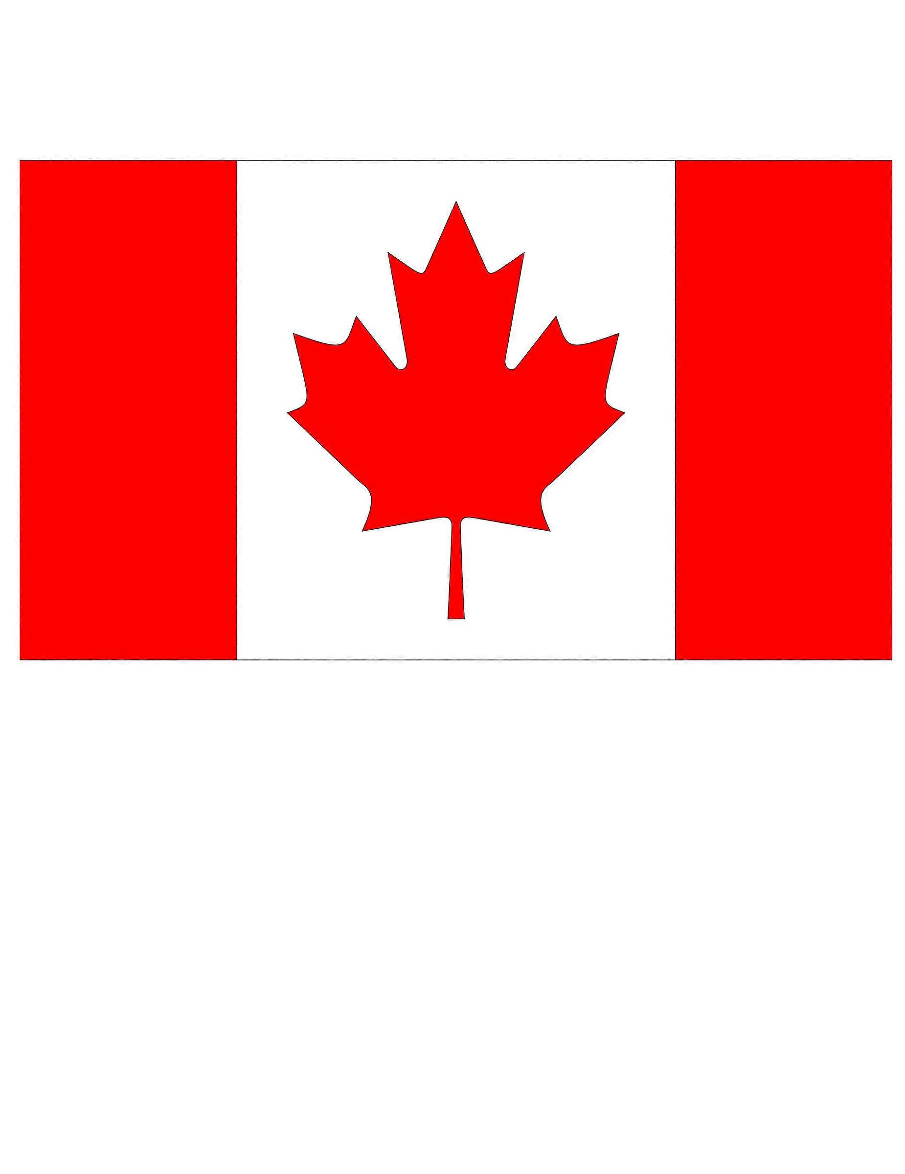 Canada supporter flag 150 x 90 cm