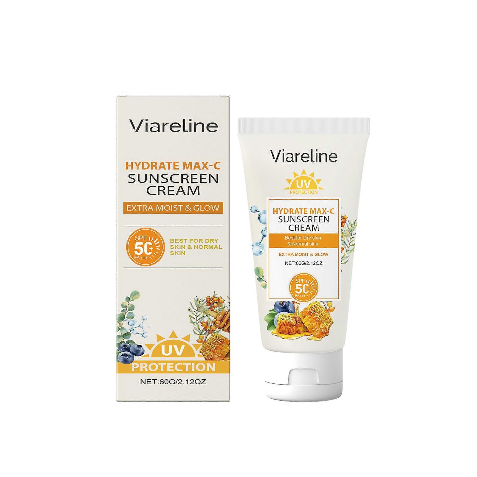 Moisturizing  Moisturizing And Uv Insulating  Mild 1pcs Viareline Hydrating Protective Cream Hydrating Light  Non-Greasy