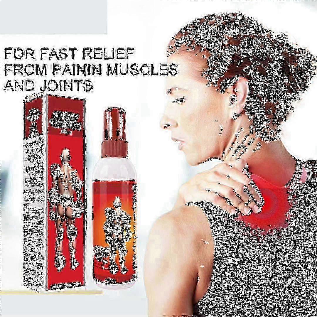 筋肉痛スプレー関節頸椎ウエスト膝ボディケアマッサージスプレー発熱スプレーTW