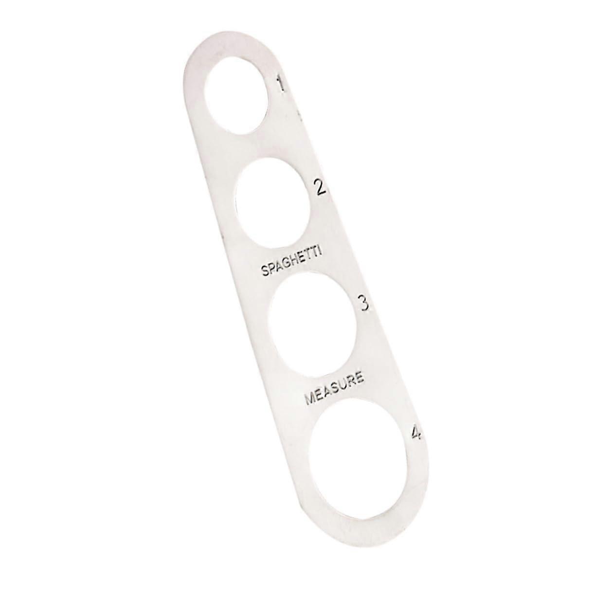 Pasta Measuring Ruler Device Kitchen Utensils Lap Rotating Earring Display Tableware