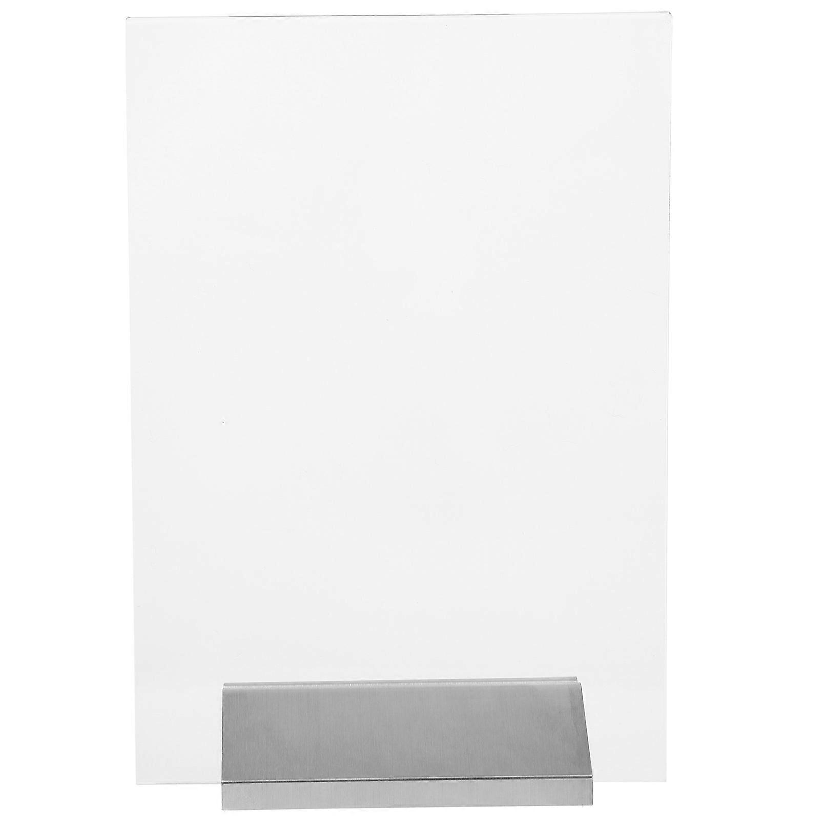 Table Card Holders T Shape Sign Holder Brochure Display Vertical Presentation 21X15X3CM 1Pack
