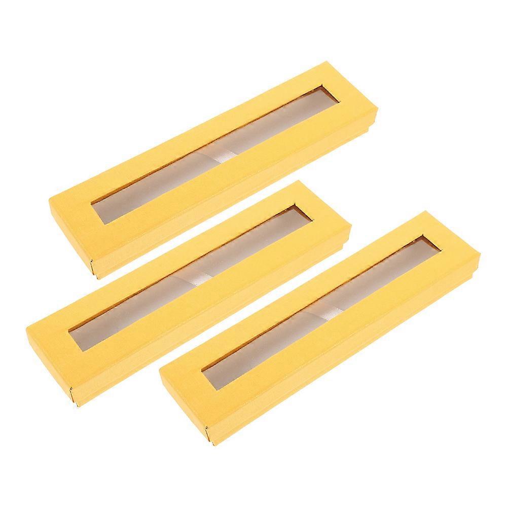 Fountain Pen Case Pen Case Storage For Business Activities Anniversary Celebrations 17.50X4.50X2.20CM 3Pcs