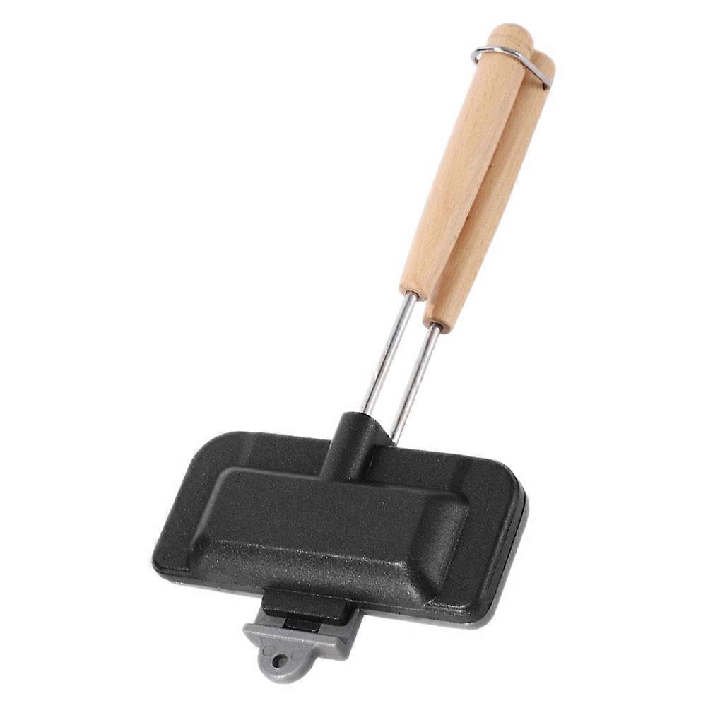 Breakfast Pan Non-Stick Sandwich Making Tool Families Square Shape Baking 1Set