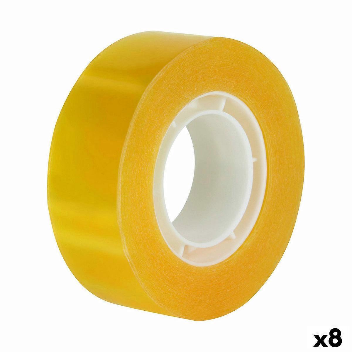 Adhesive Tape Milan Transparent 33 m 19 mm (8 Units)