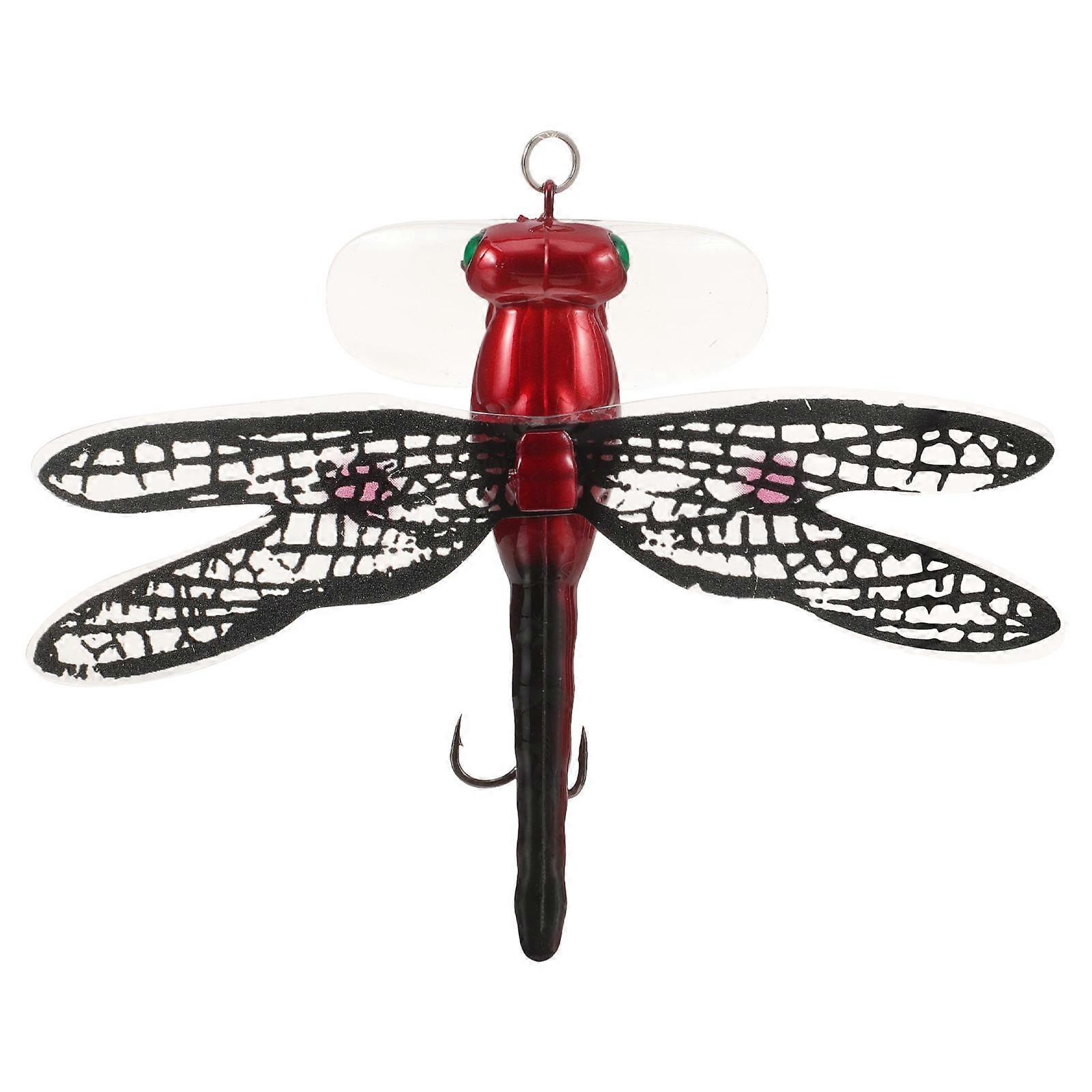 Realistische Libelle Köder Angelköder Simulation Köder Köder Outdoor-Angelaktivitäten 9X7,5X3,5CM 1Pcs