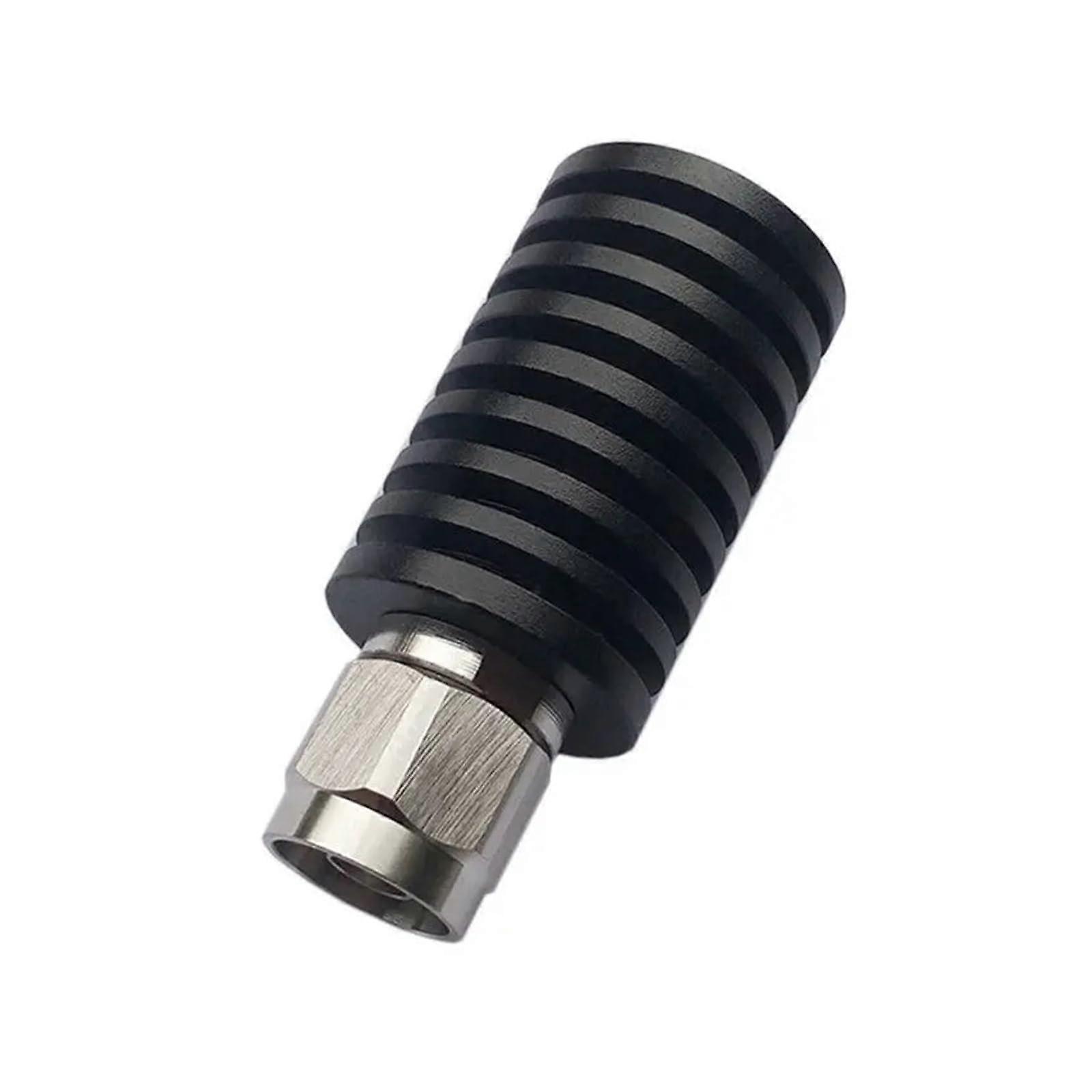 Dummy Load Connector, 20W N-Type Plug, 50 Ohm Coaxial Attenuator for 3GHz to 6GHz RF Applications