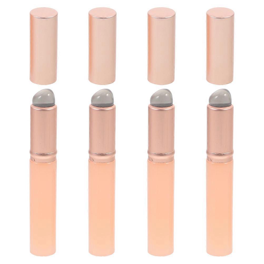 Silicone Brush Makeup Precise Application for Special Events 8.20X1.20X1.20CM 4Pcs