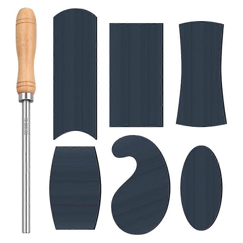 Woodworking Card Scraper Hardened Cabinet Scraper Card Scraping with Burnisher