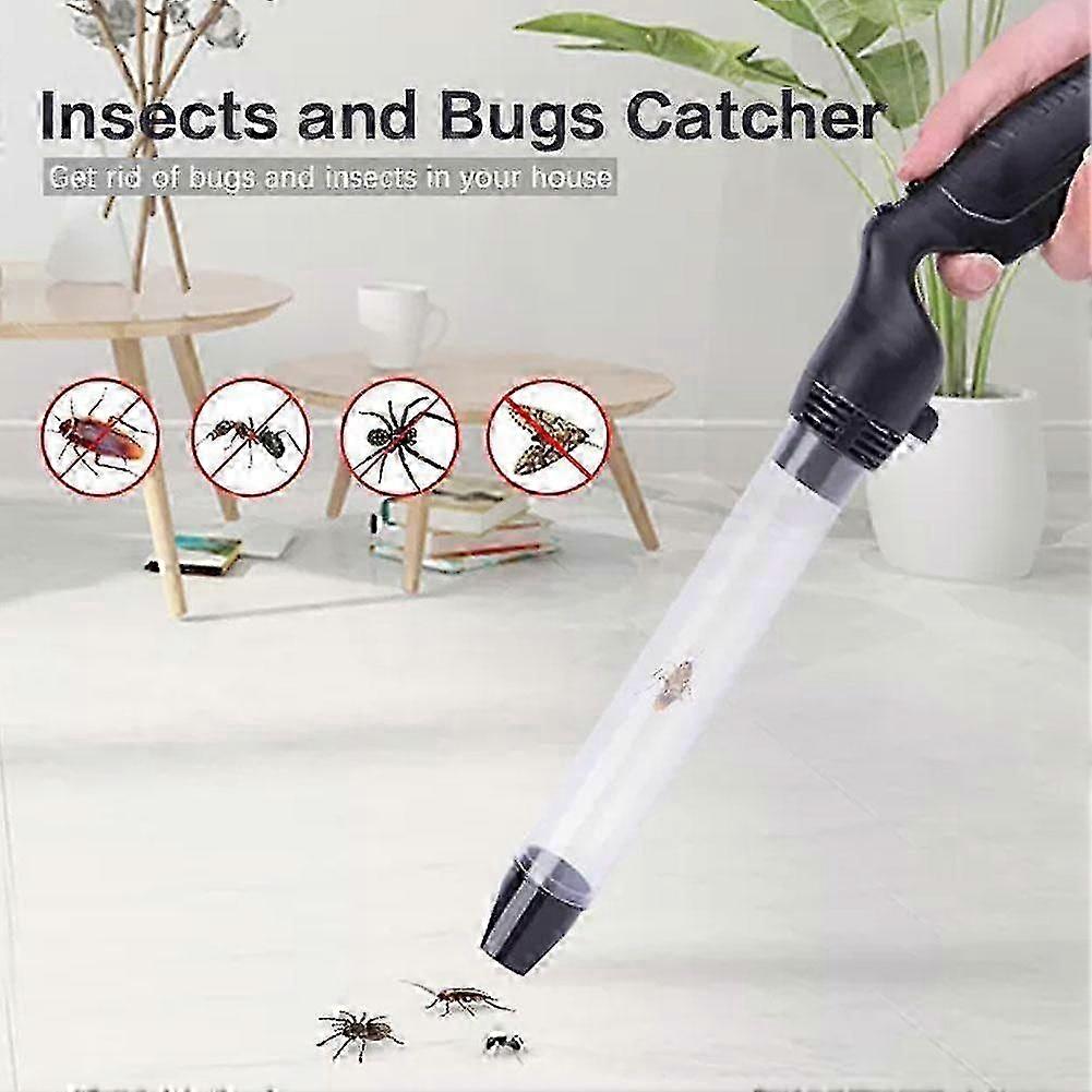 Powerful Handheld Bug Vacuum Insect Spider Pest Bee LightHOTS LED