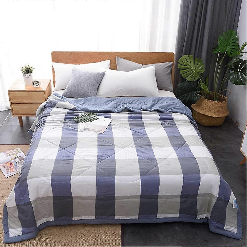 Summer Cool Quilt Comforter for Kids and Newborns, Lightweight Air Conditioning Blanket, Soft Bedding Sheet, Twin Size