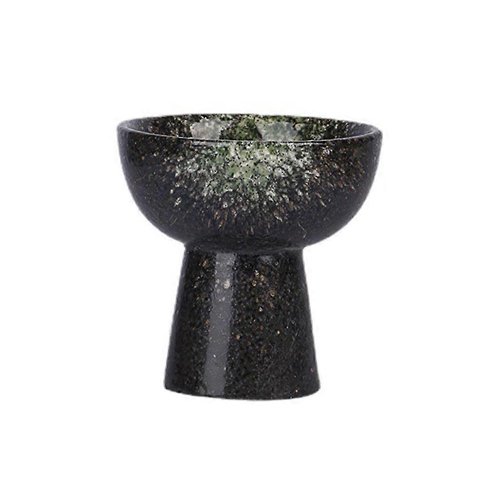 Ceramic Ice Cream Bowl Japanese Style Dessert Cup 9.5X9.5X9.3CM High Base 1Set