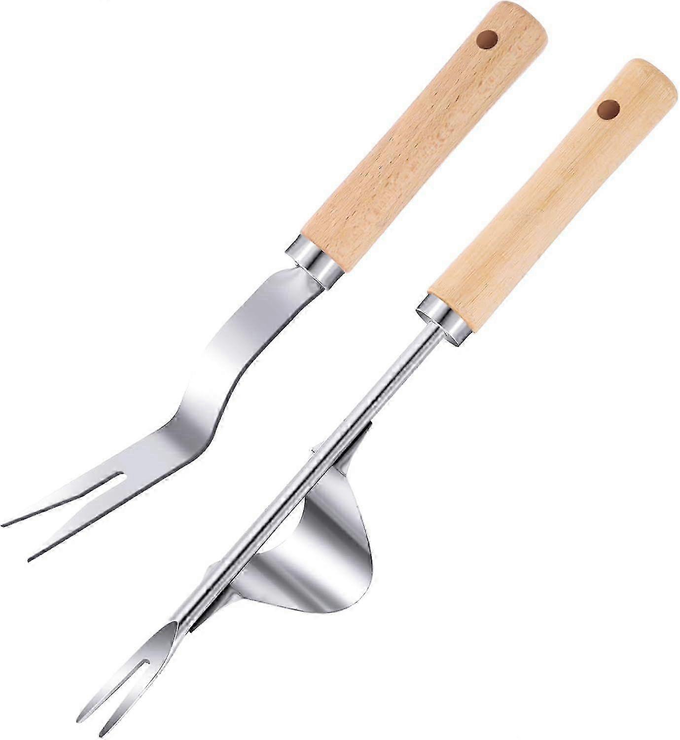 2 Pcs Hand Weeder Tool, Manual Weeding Tool for Garden, Patio, and Lawn