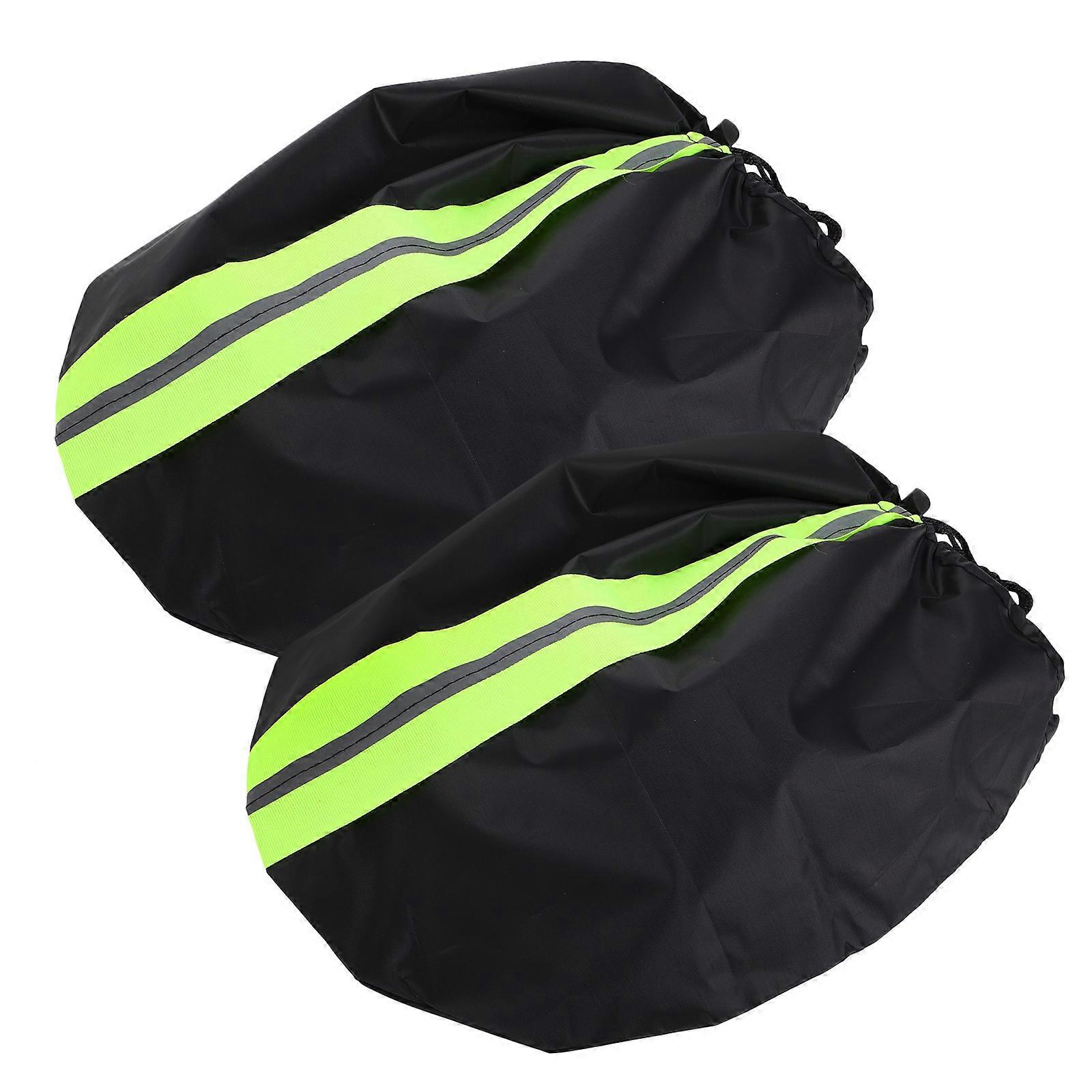 Car Rearview Mirror Covers with Reflective Strips   Snowproof Protection for Side View Mirrors, Stylish Design, Complete Coverage