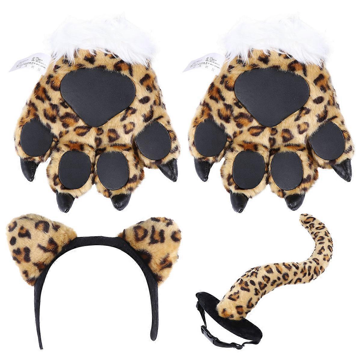 Cartoon Animal Tail Glove Band for Kindergarten Party Props – Lightweight Costume Accessory for Role Play and Performance Events