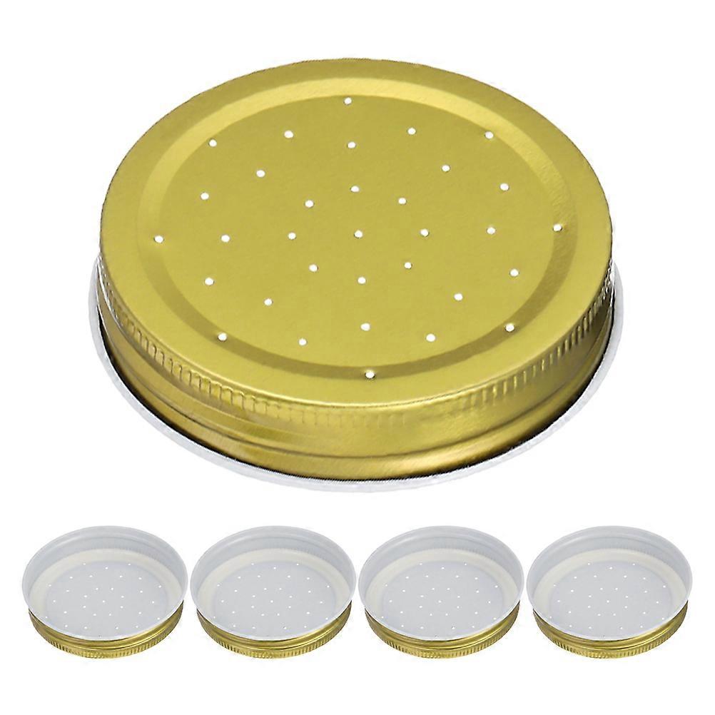 5pcs Bee Feeder Lids for Beehive Entrance Watering Station Lightweight, Portable, Easy Installation, Reusable Hive Tool for Water Feeding