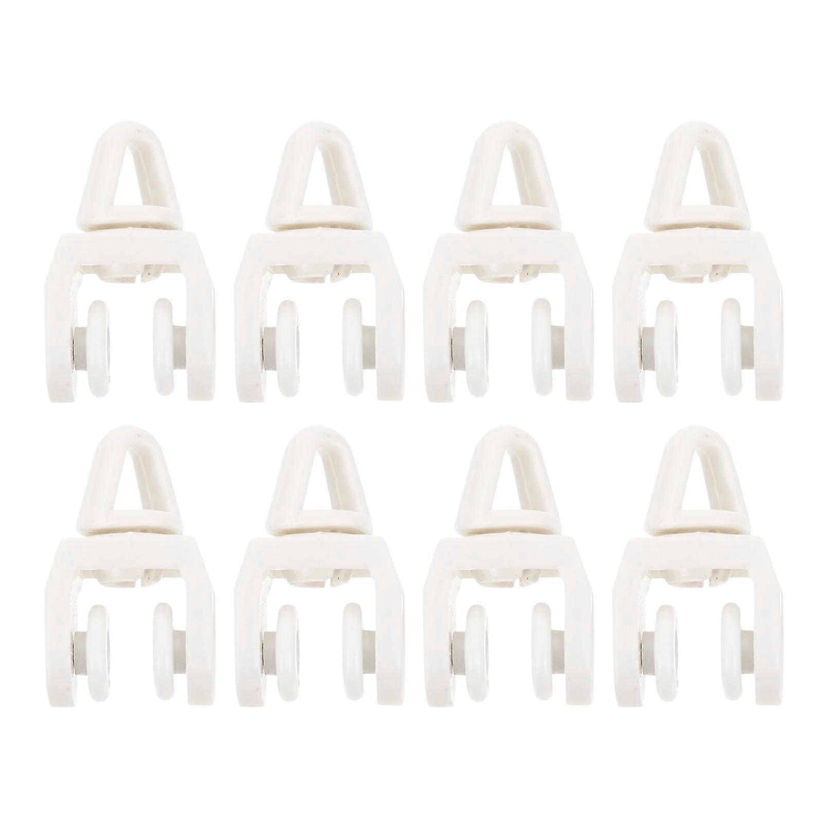 Universal Curtain Track Gliders Plastic for Office Use 50Pcs