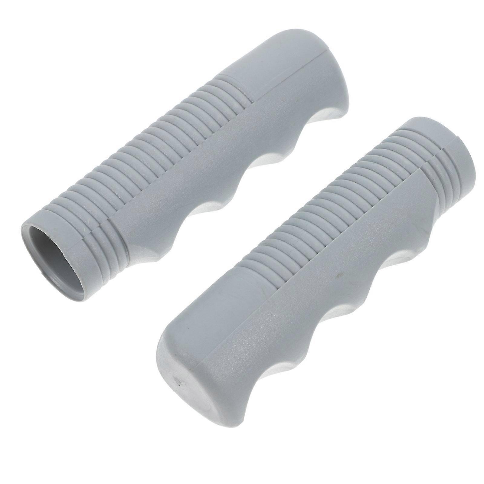 Durable PVC Wheelchair Handle Grips Stylish Replacement Covers for Comfortable Transport Chair Handles Easy Installation, Robust Construction