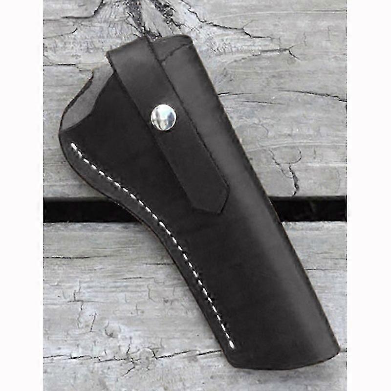 Western Cowboy Revolver Hölster Rig Läder Pistolhållare Steampunk Bälte Väska Drop Loop LARP Kit