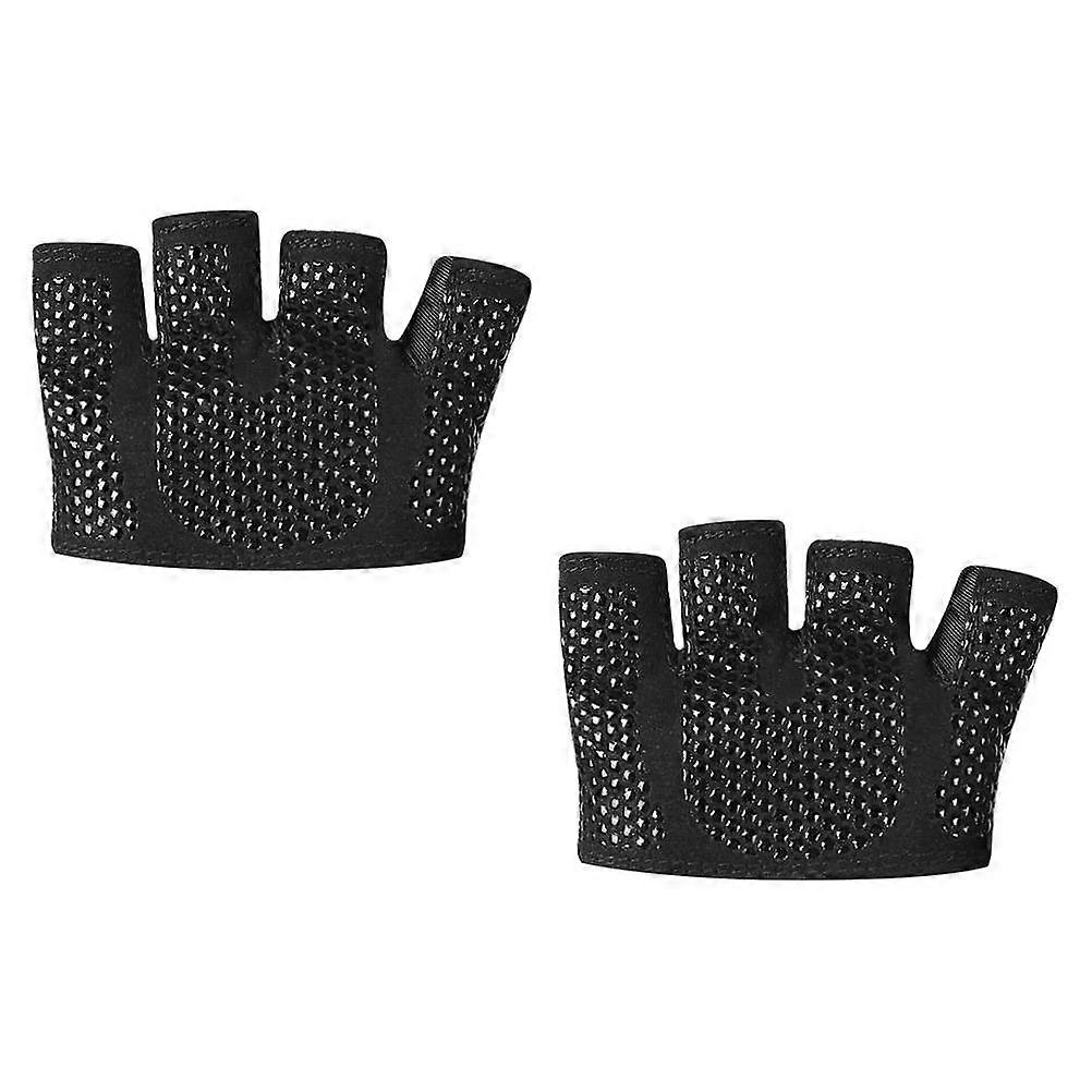 Breathable Non Slip Fingerless Training Gloves for Men and Women – Durable Gym Mitts for Cycling, Outdoor Activities with Moisture Wicking Material