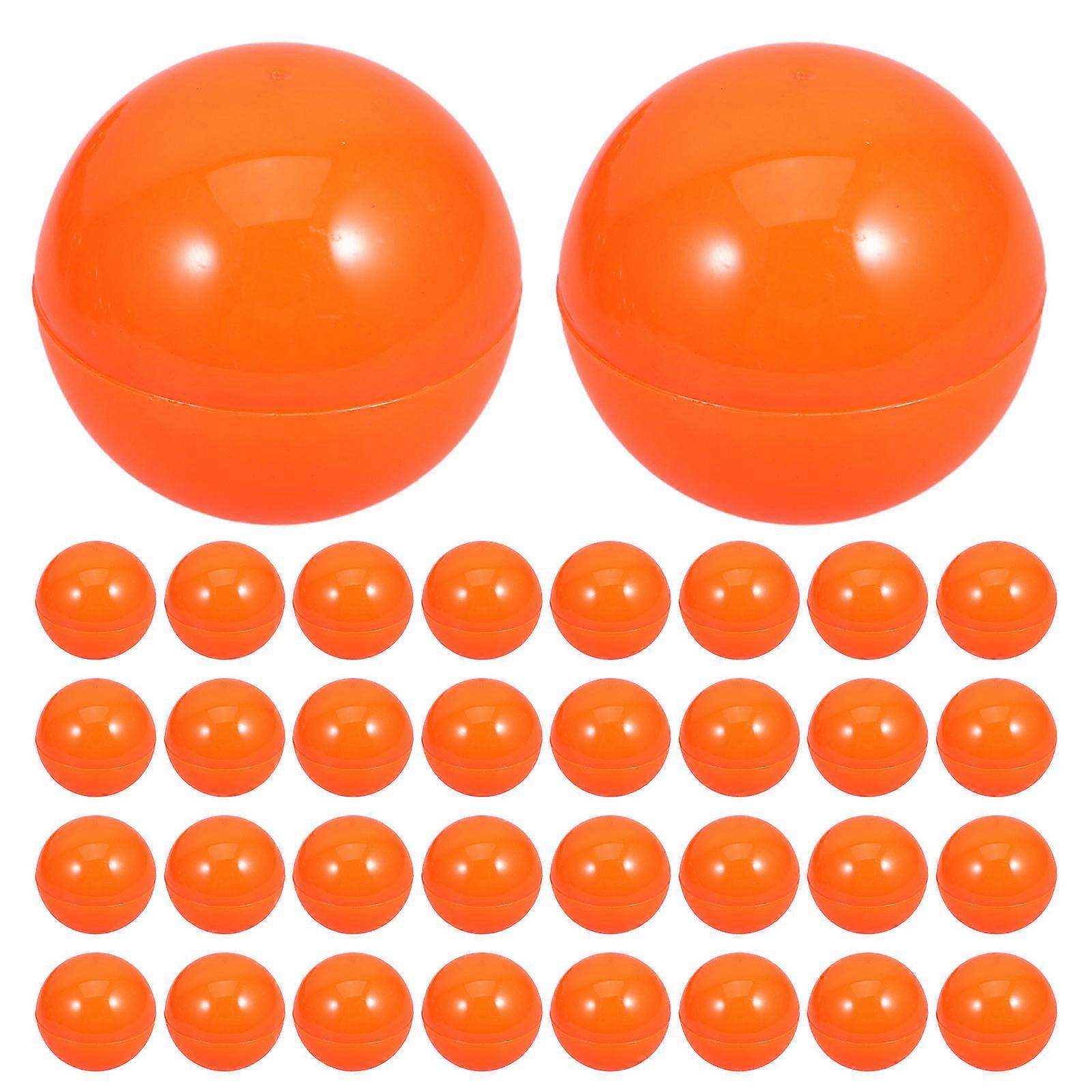 Sphere Game Balls Balls For Parties and Events Orange 5.00X5.00X5.00cm Openable 50Pack