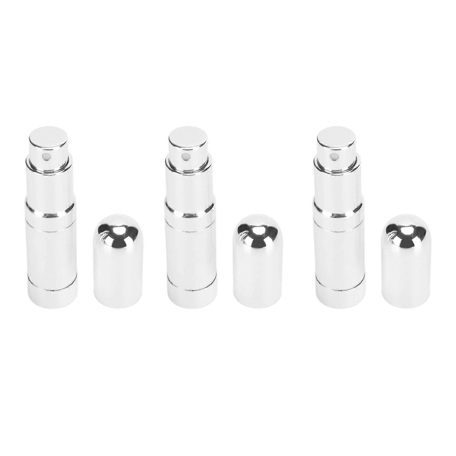 3Pcs Refillable Perfume Atomizer Bottle Portable Mini Travel Size Spray Bottles Accessories 6ml