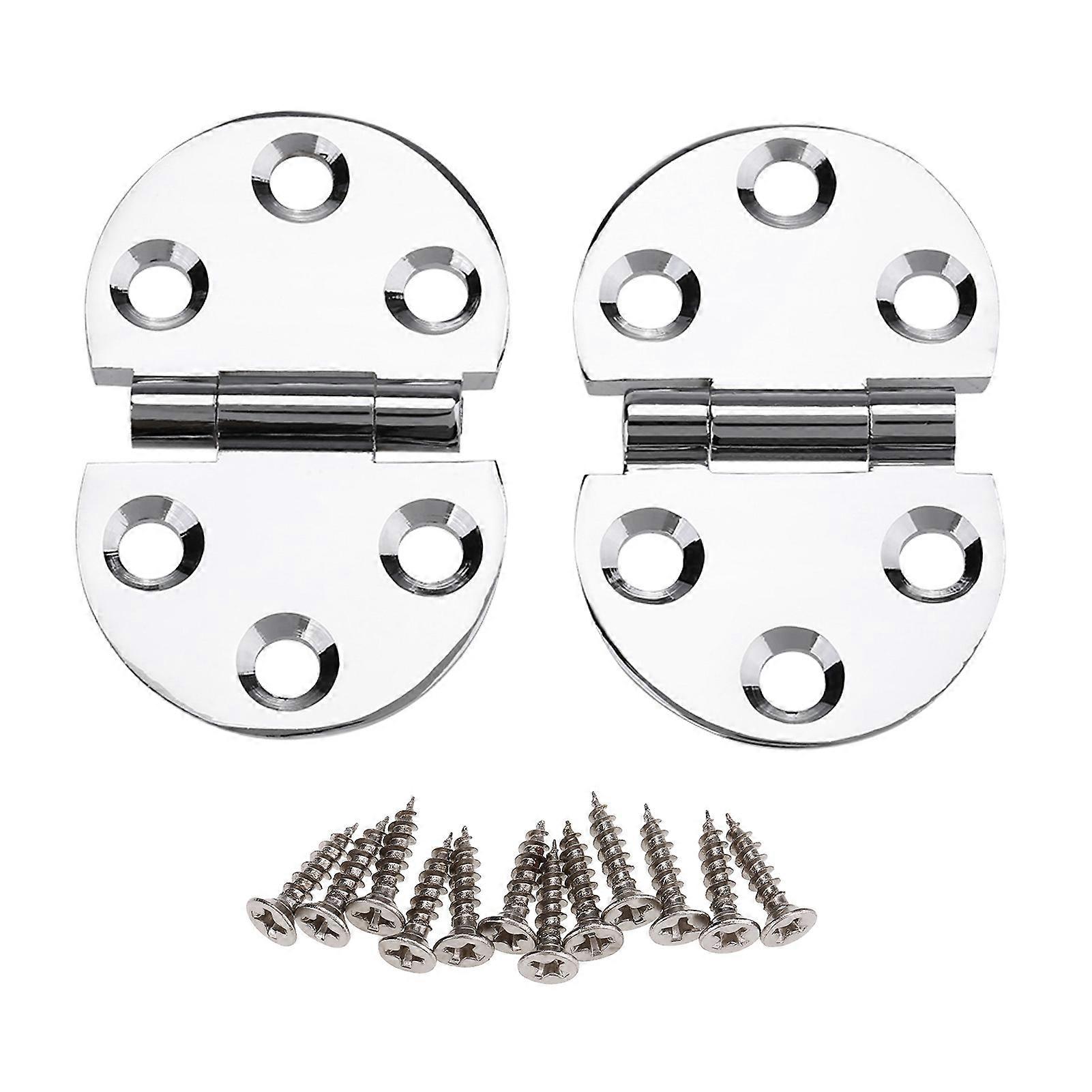 2PCS 180 Degree Copper Hinges for Folding Tabletop Sewing Machine Table