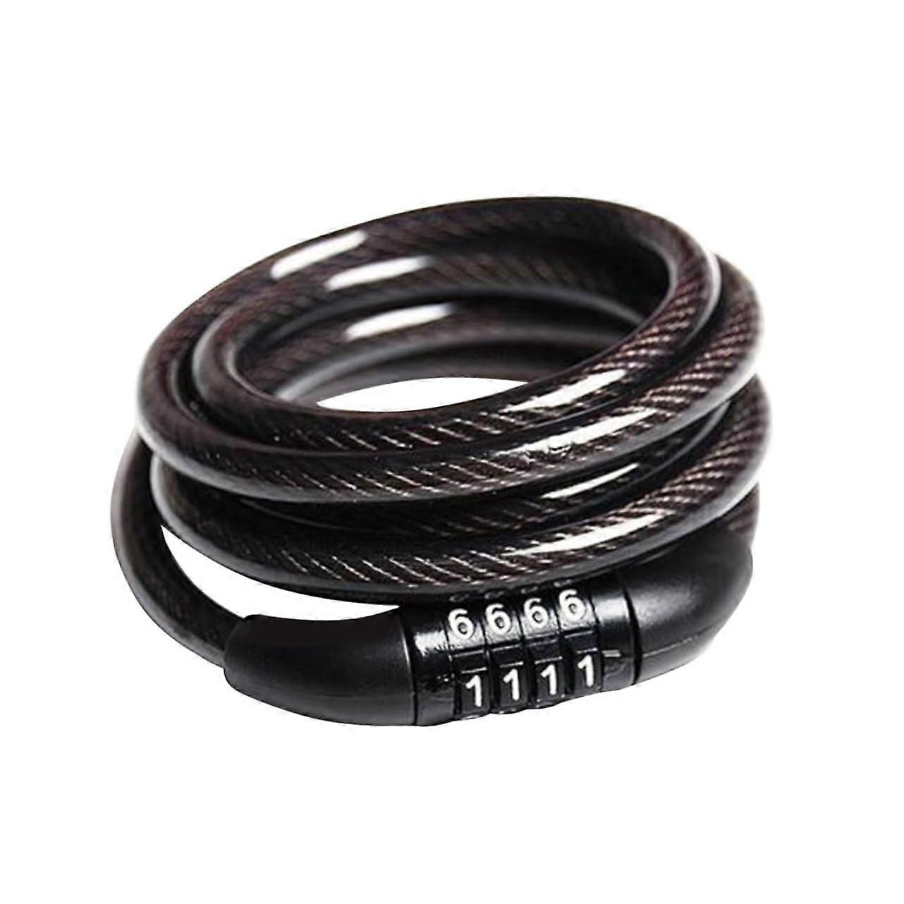 Combination Bike Lock, Keyless Digit Combination, 1 Piece, Durable Theft Protection for Bikes and Scooters