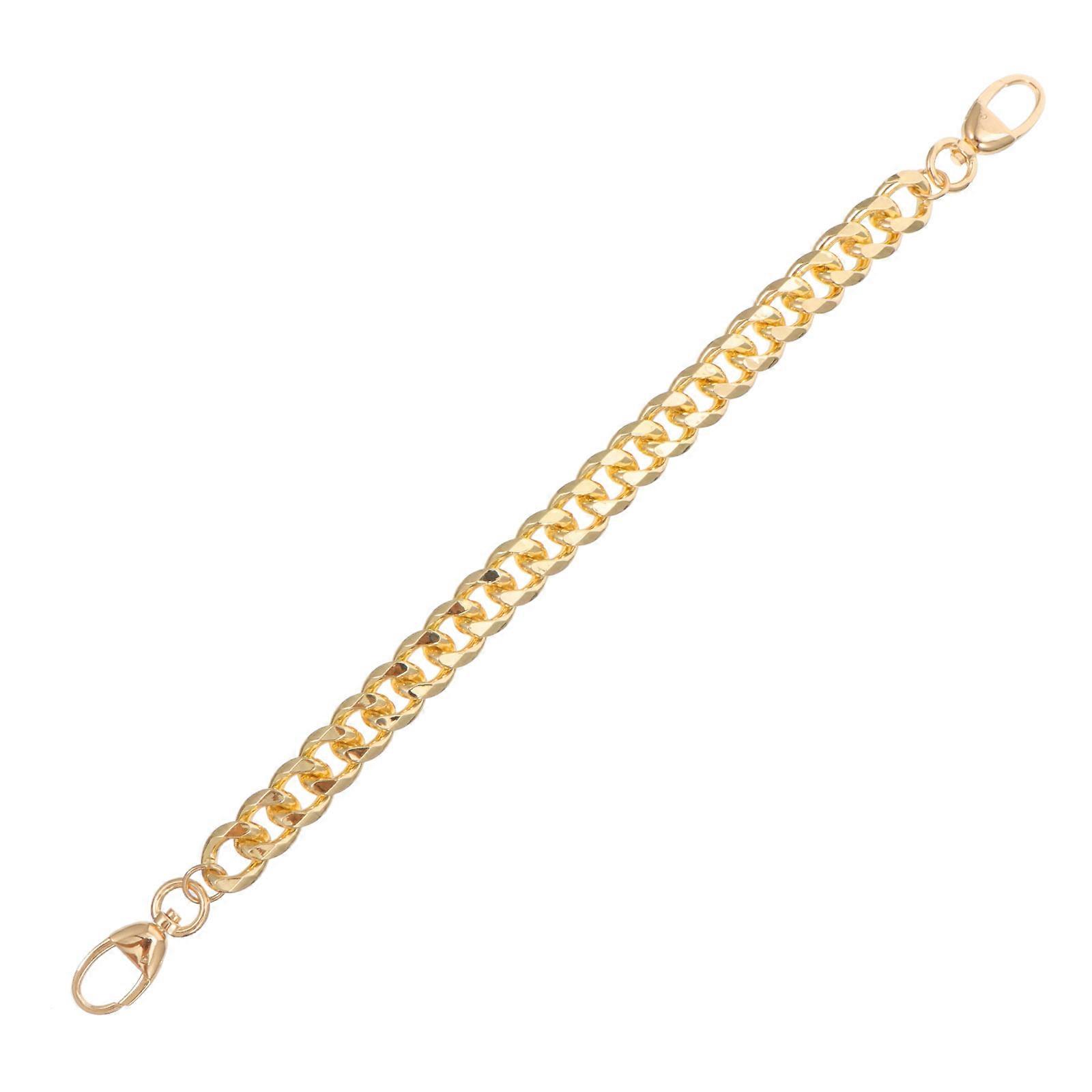 Metal Chain For Bag Handbag Chains Round Clutches Men Multi-layer Electroplating 40X2X0.2CM Replacement Strap 1Pcs