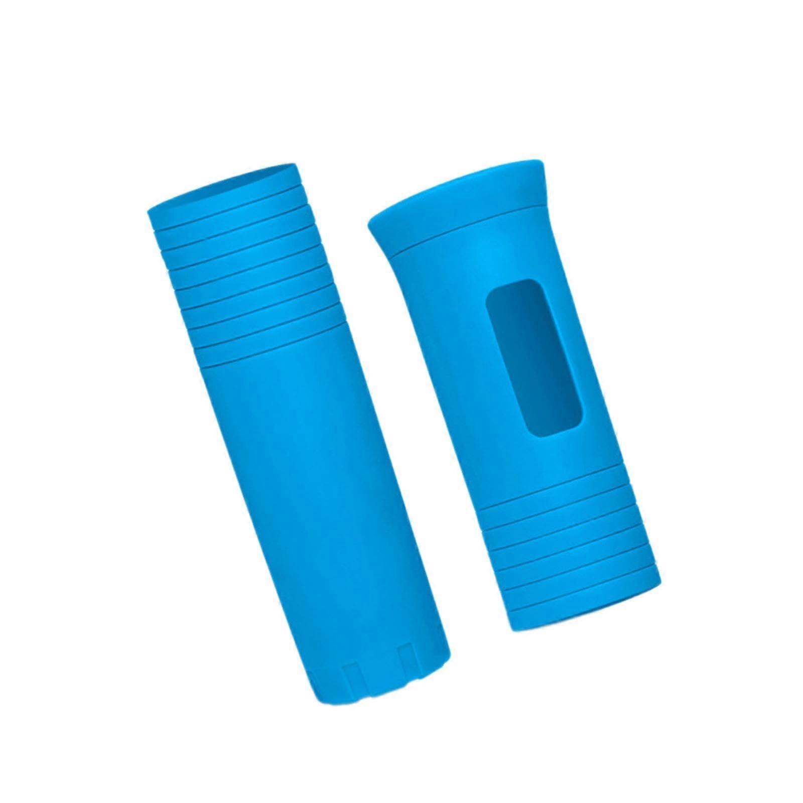 Microphone grip covers, protective case for wireless handheld microphones, microphone grip cover for live performances in the studio, blue