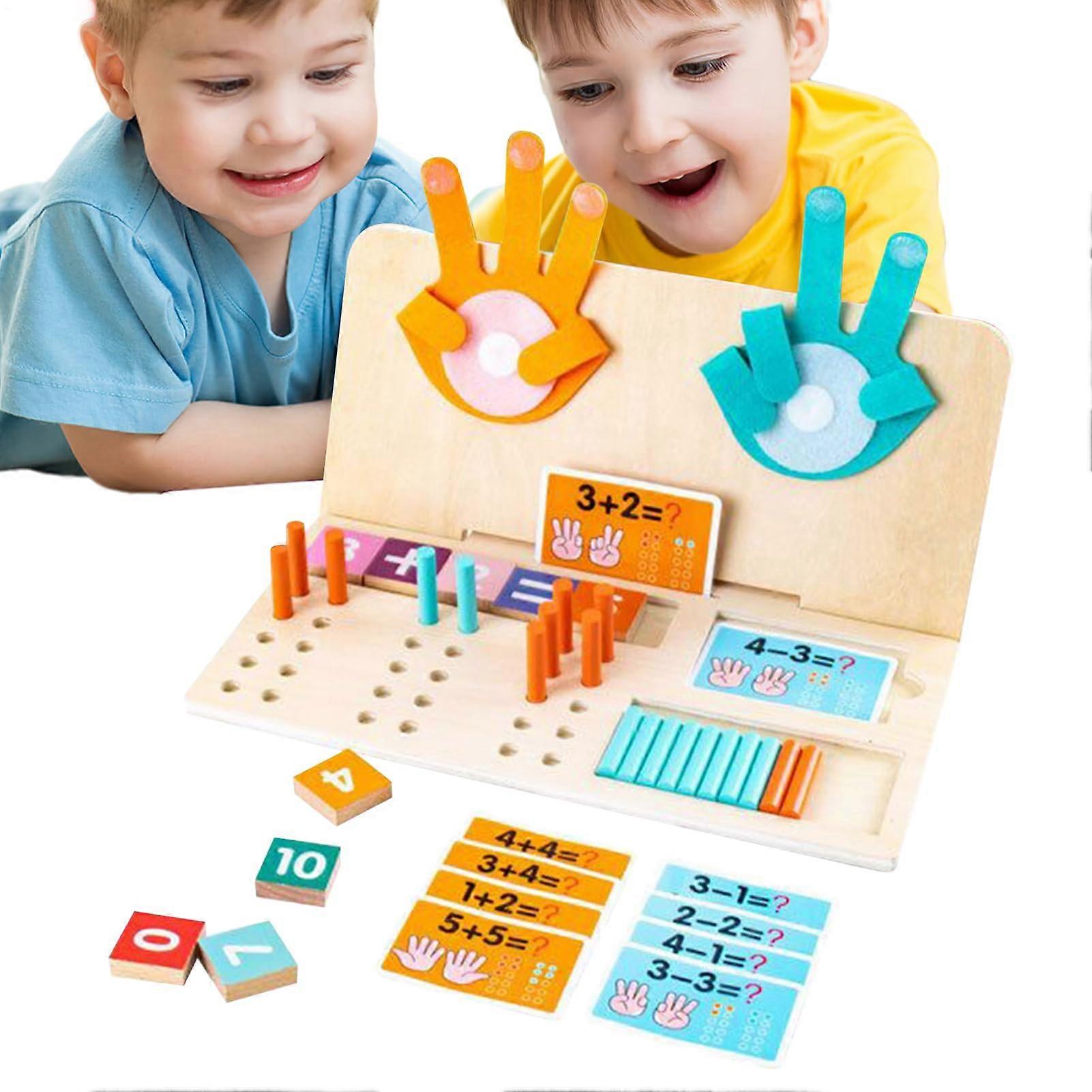 Number Toy For Kids Counting Toy 2-4, Motor Skills And Sensory Activities, Basic Model, Early Learning For Girls