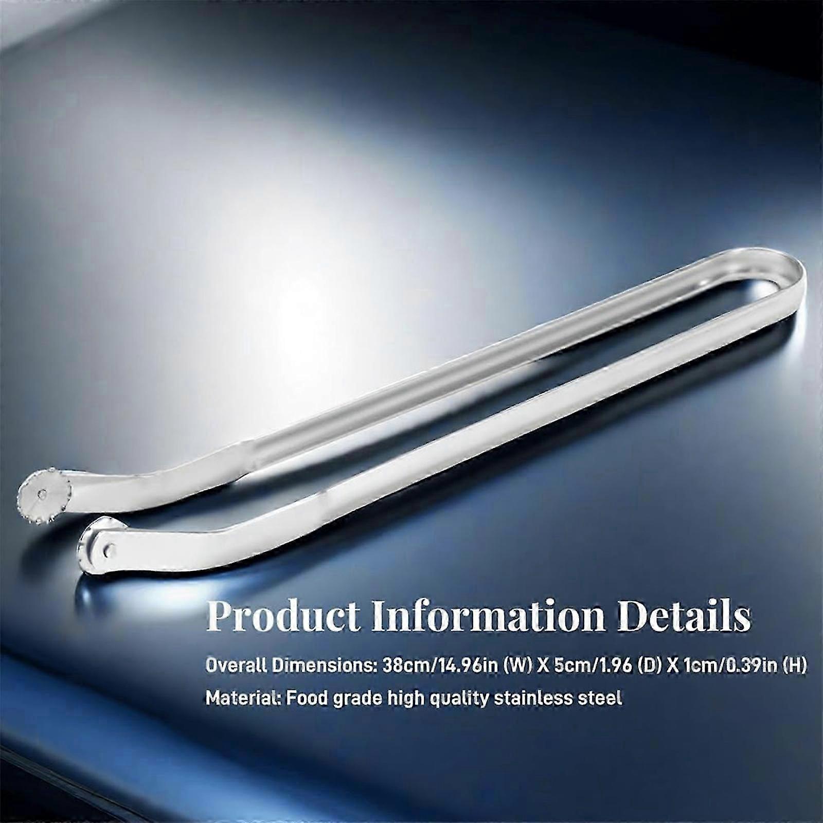 ملقط سجق الشواء ، ملقط سجق من الفولاذ المقاوم للصدأ