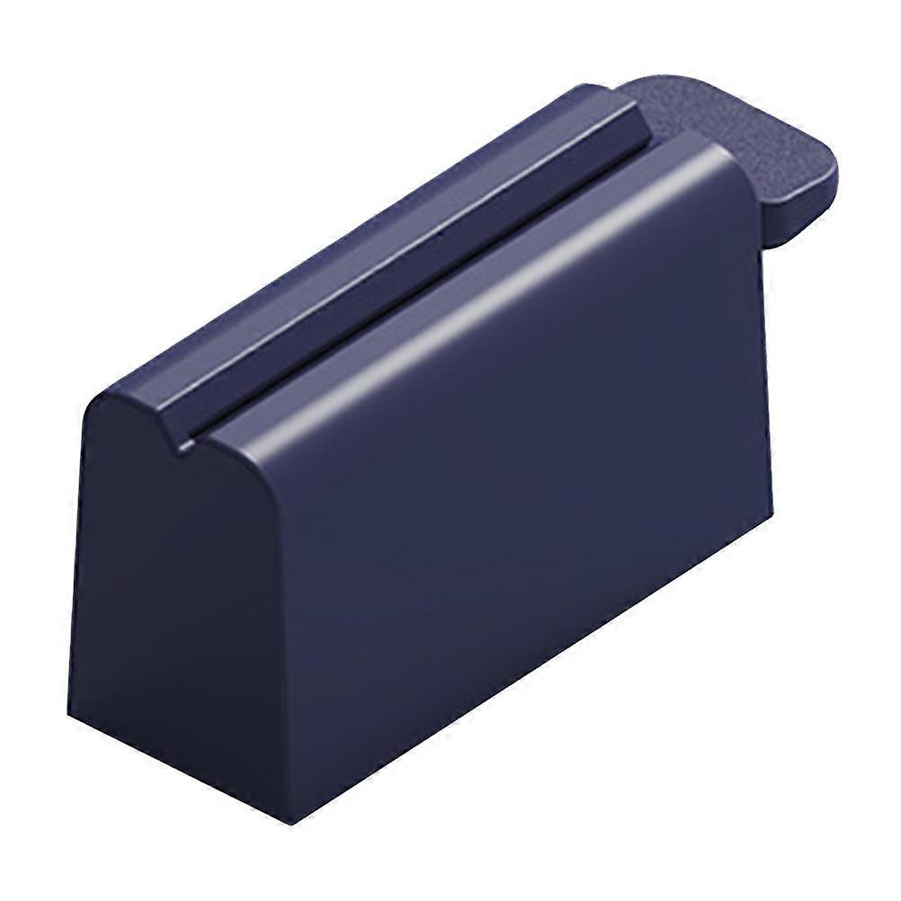 Blue Toothpaste Dispenser for Home Use ABS Material Squeezing Tool Small Size Fits Anywhere