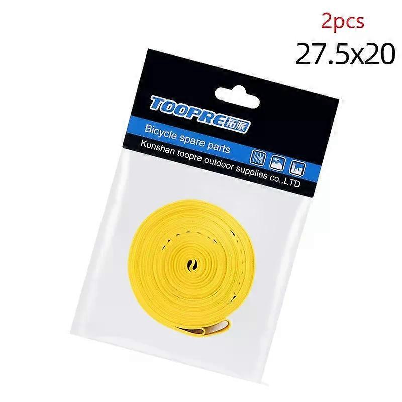 SML fitness TOOPRE1 paire 2 pcs chambre à air de vélo premium PVC bandes de jantes VTT vélo de route