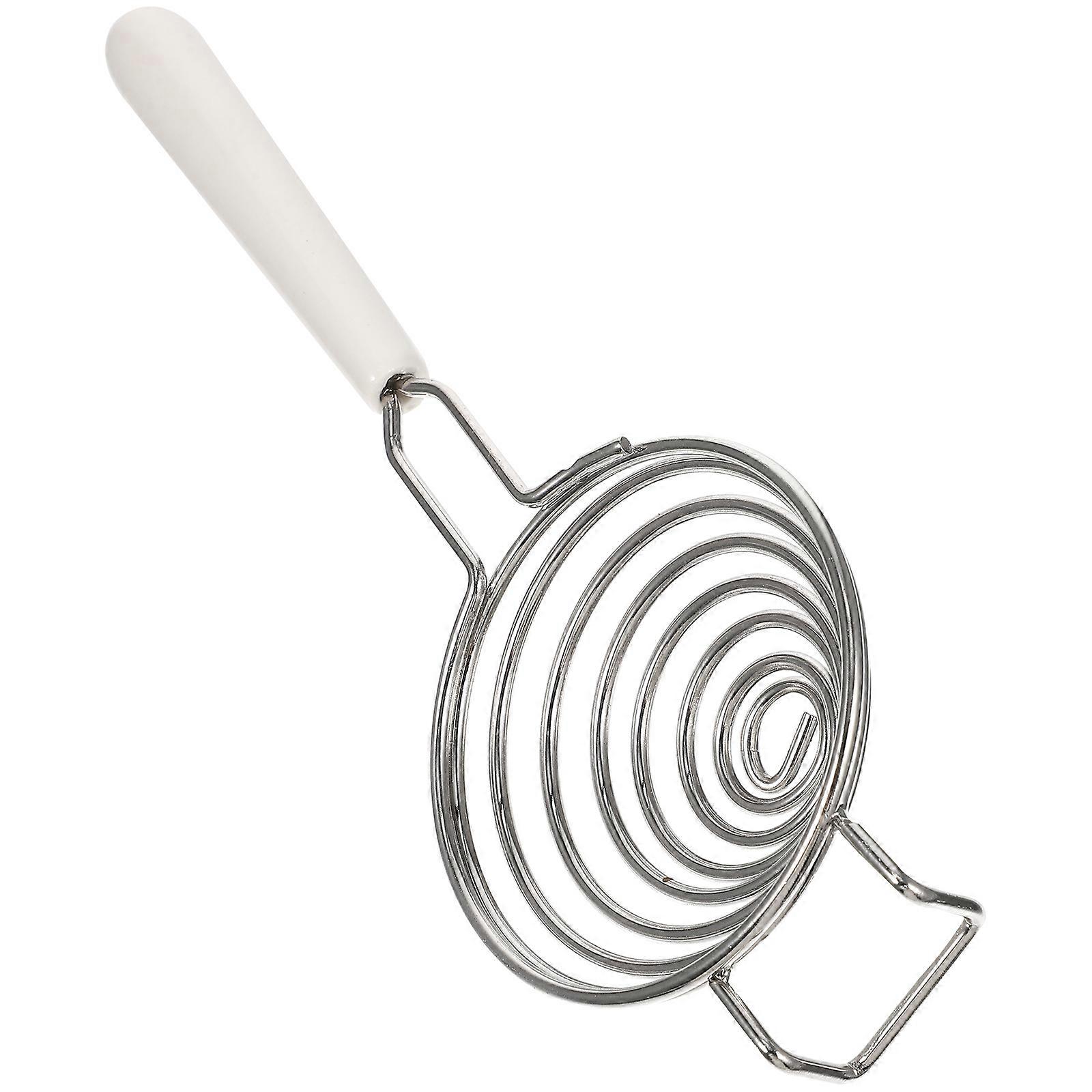 Egg Yolk Separator Kitchen Gadget For Home Cooks Ergonomic White 1Pcs Practical Kitchen Tool