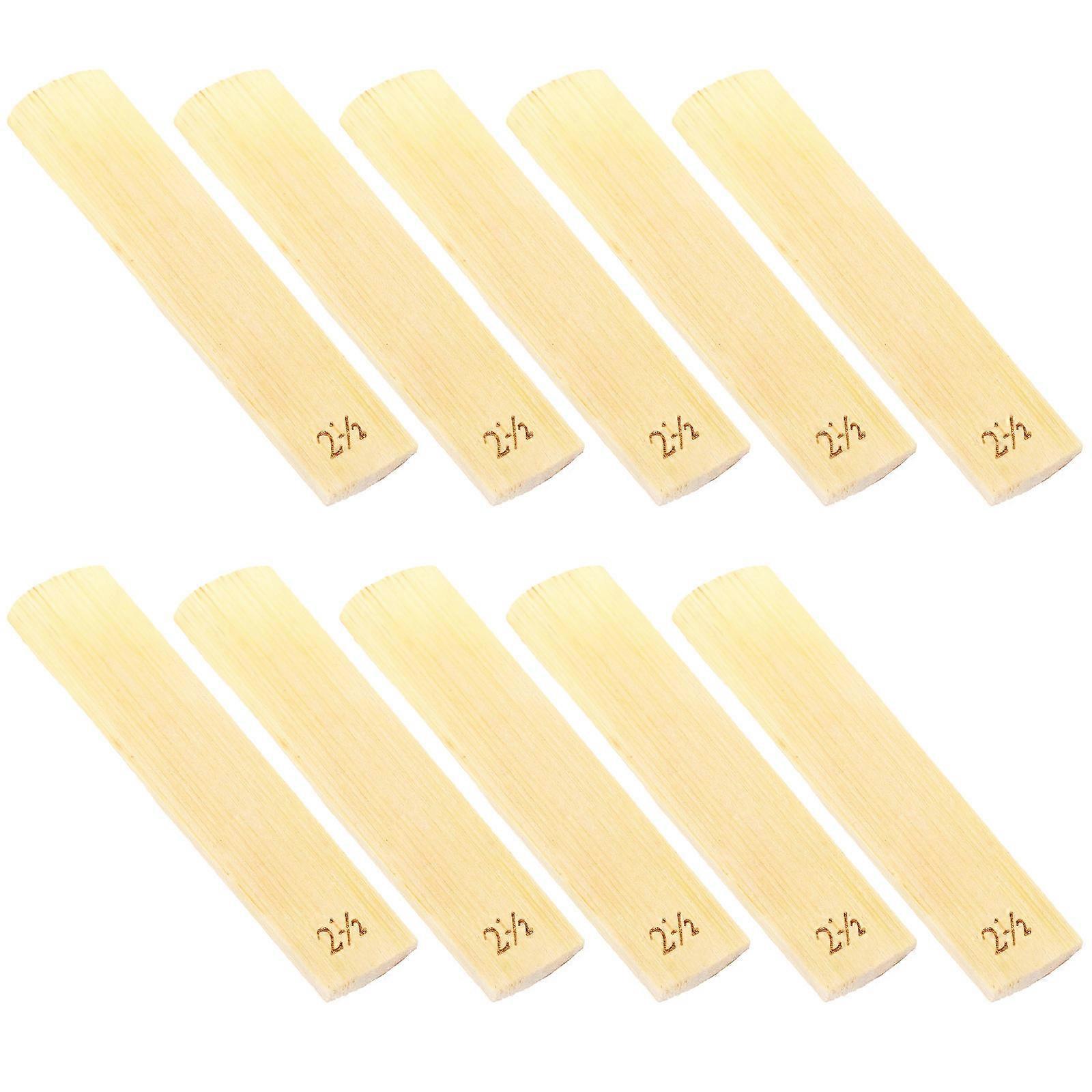 Clarinet Musical Instrument Accessories Stage Performance Beginners Cane Flat Standard 3.1×0.6×0.2in 10Pack