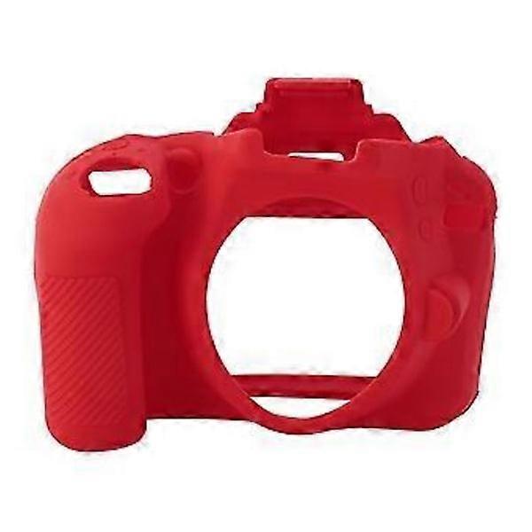Silicone camera case for D3300 3400 protective case lightweight camera silicone cover red.