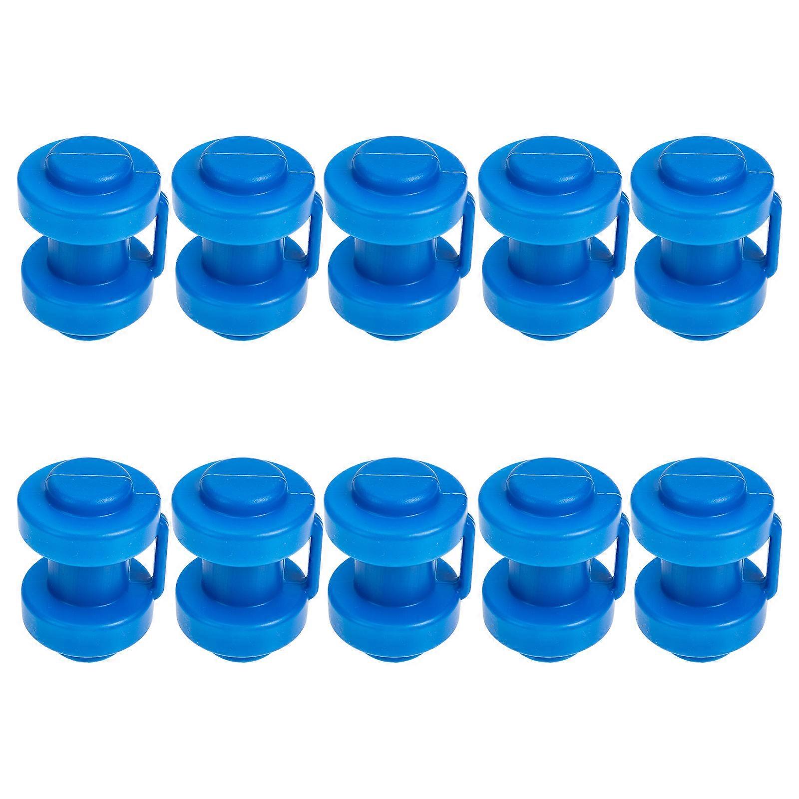 10pcs Durable Trampoline Pole Caps Replacement for Safety Enclosure – Secure Fit for Trampoline Top Poles – Essential Trampoline Accessories