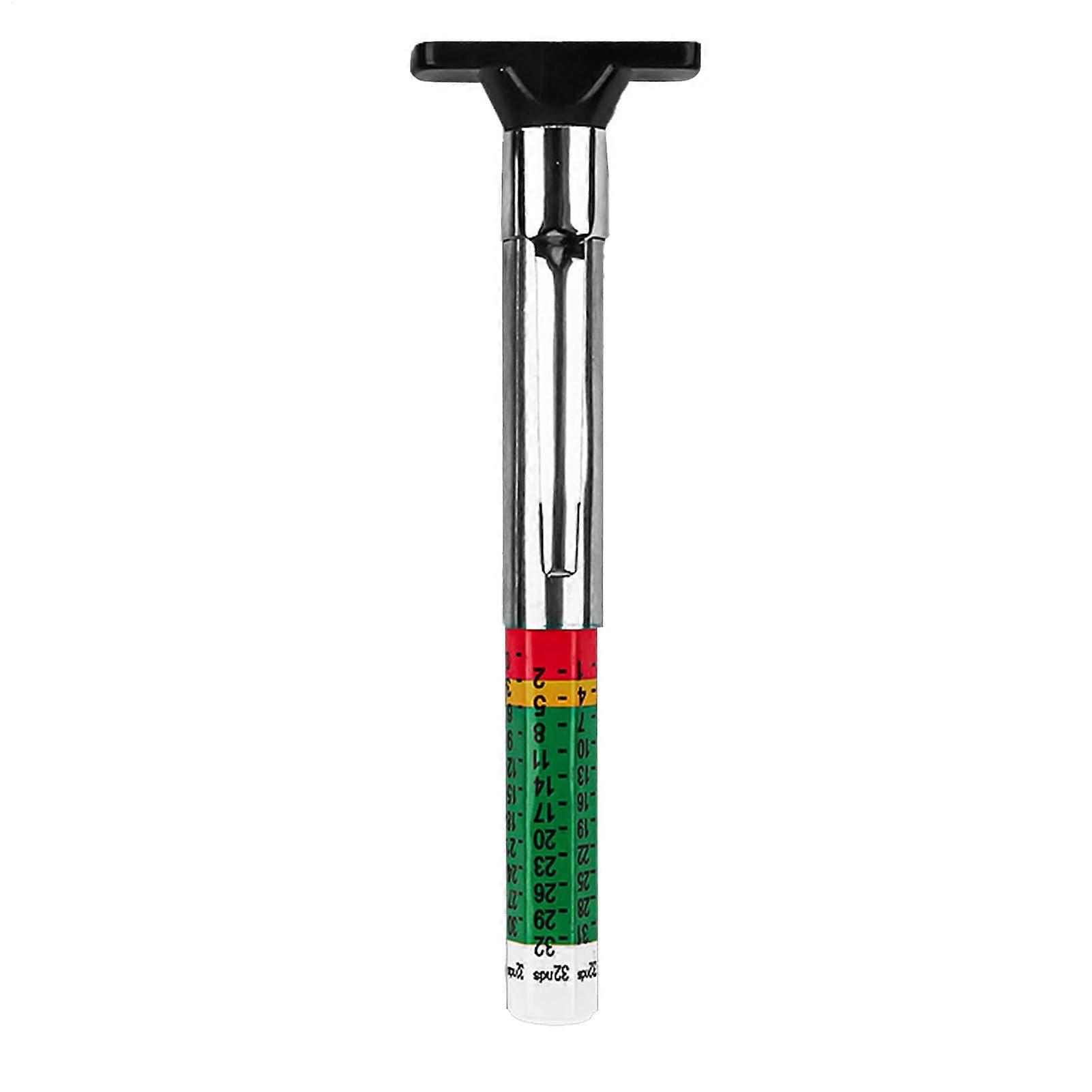 Auto Tire Gauge, Compact Tool For Vehicles, Beginner Friendly, Clear Scale, 3.35 x 1.02 Inches