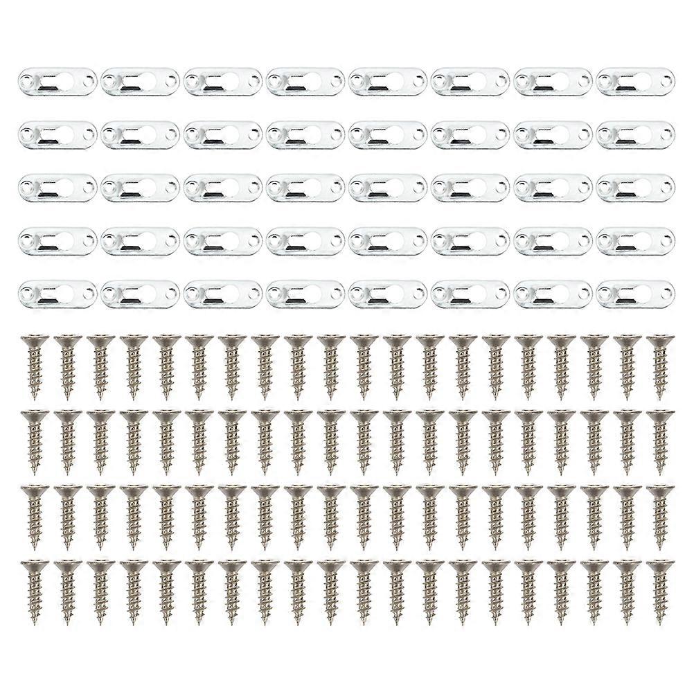 Concealed Picture Frame Hanger Set – Easy DIY Wall Mounting Hooks & Screws for Discreet Home Decoration, Compatible with Various Frame Types