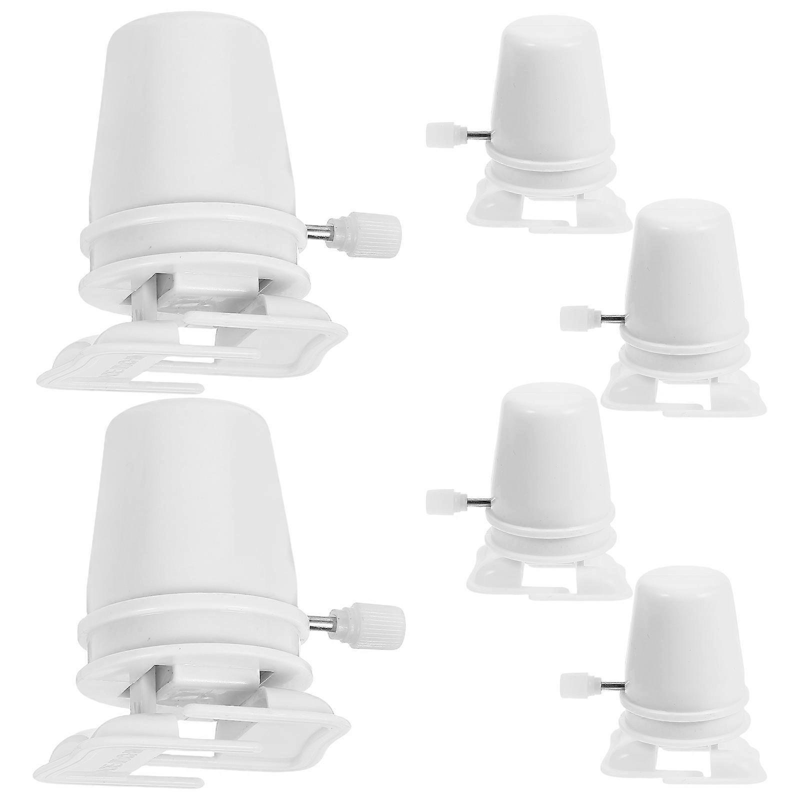 6pcs Clockwise Movement DIY Accessories for Handmade Craft, Repairing & Fitting Wind Up Robot Parts with Compact Plastic Mechanism