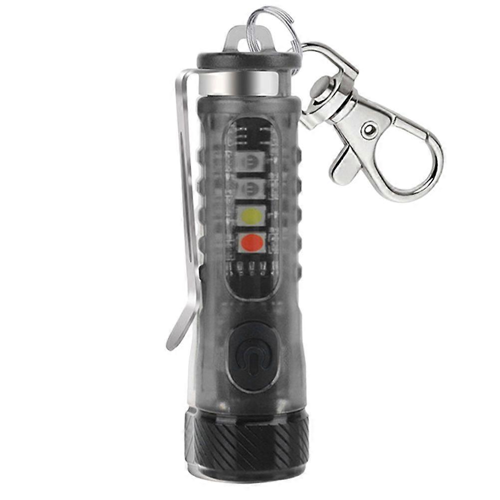 Mini Flashlight Keychain Adjustable Led Keychain Light Outdoor Torchlight