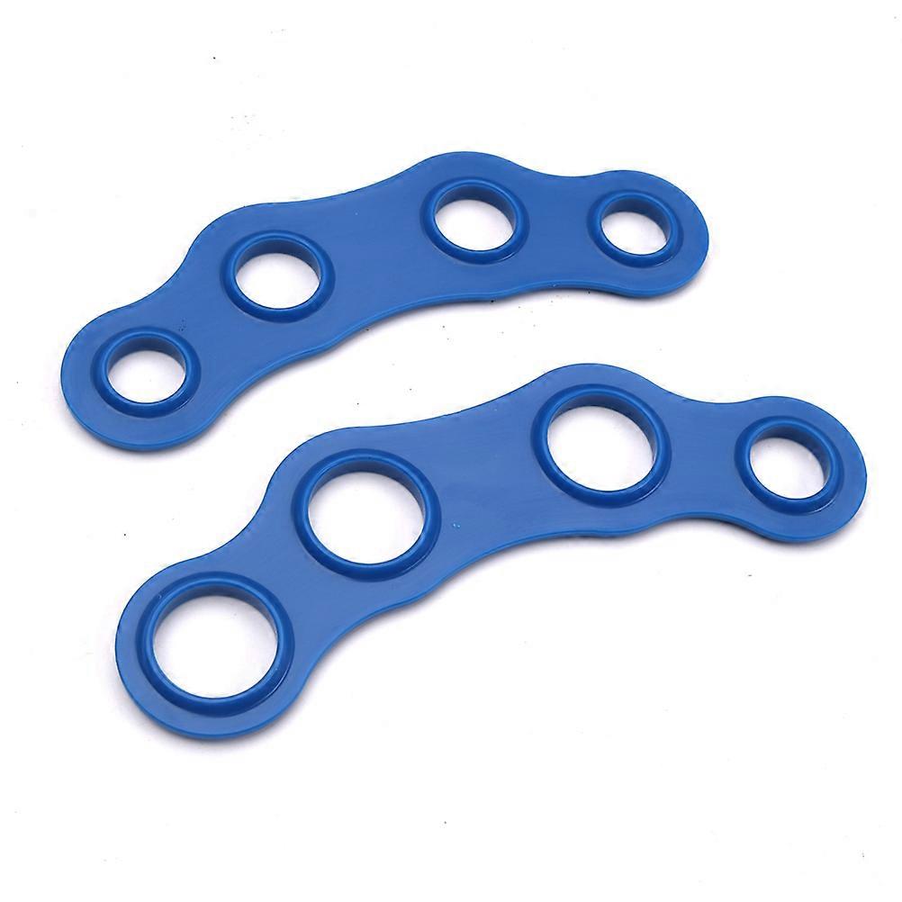 Blue Guitar Training Tool for Finger Expansion Made of Durable Plastic with Smooth Edges Size L