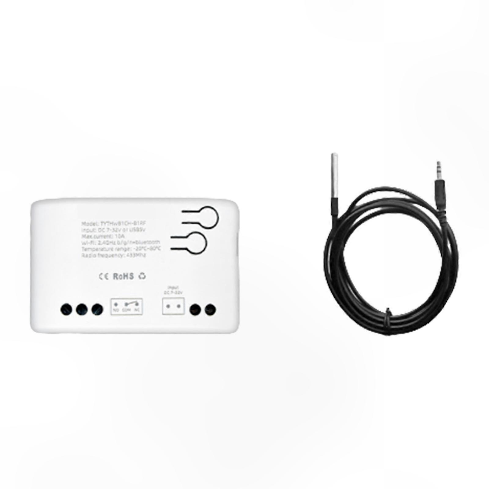 433MHz Remote Controlled Temperature Switching Module 2000W Thermostat/Remote for Remote Appliance Management