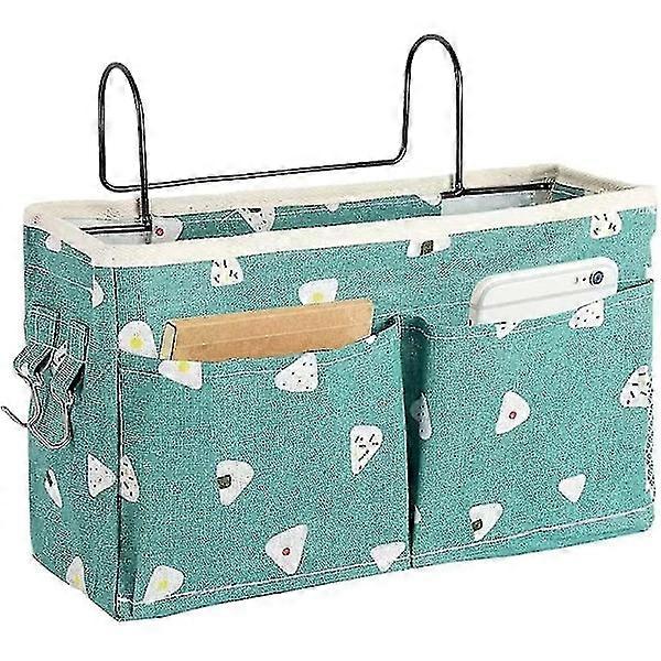 Bunk Bed Pocket, Bed Bag Bedside Bag, Canvas, Multifunctional, with Hook