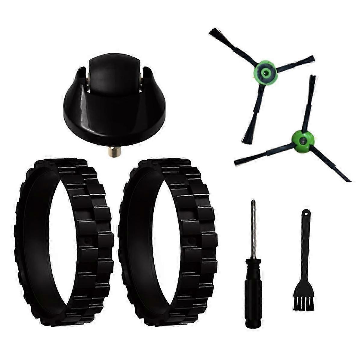 iRobot Roomba i3 i3+ i4 i6 i6+ Replacement Front Wheel Caster & Side Brushes