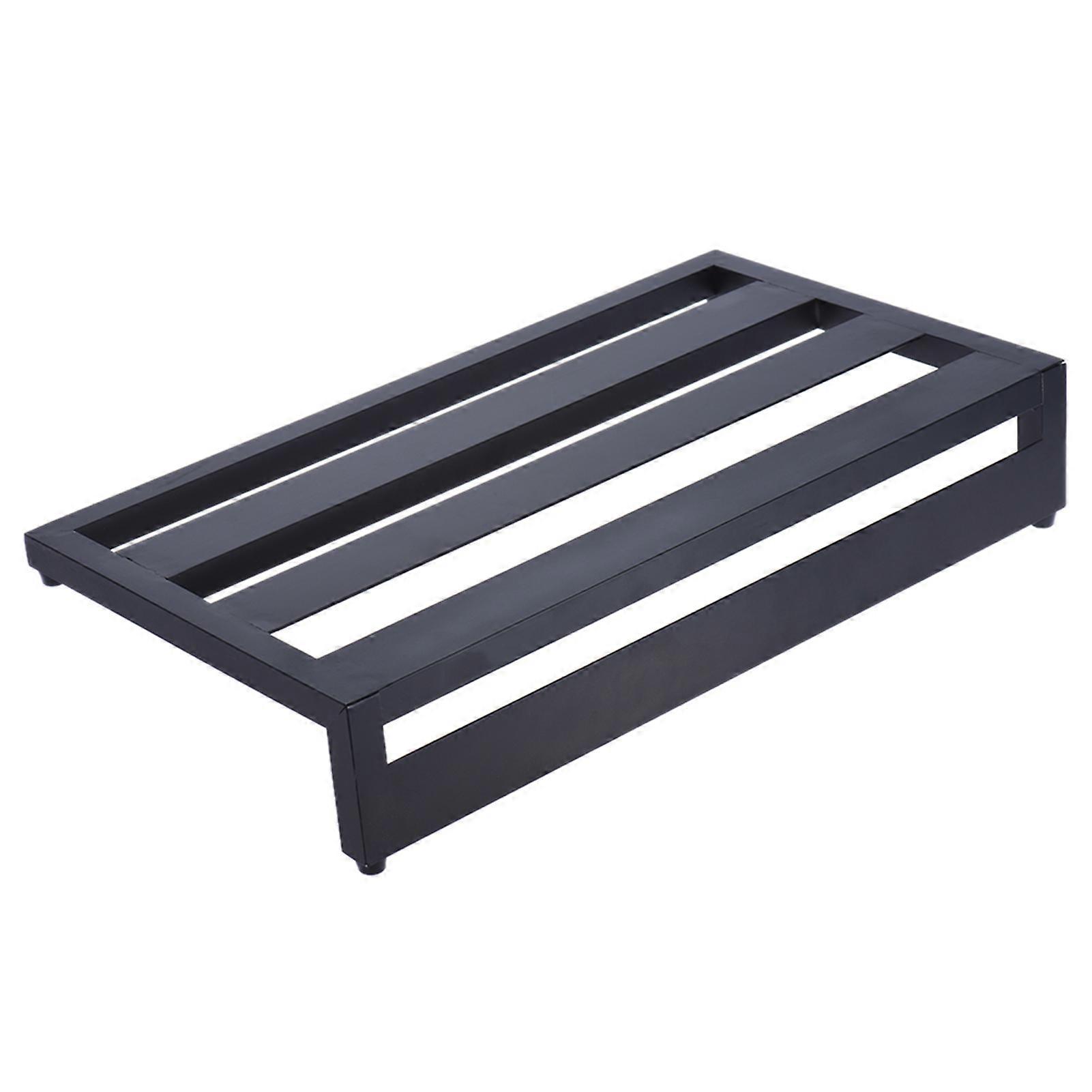 Taşınabilir Gitar Pedal Tahtası DB-3 Alüminyum Alaşımlı Hafif Pedalboard, Taşıma Çantalı, Kolay Taşıma ve Kurulum için Montaj Bantları